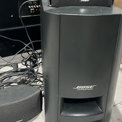 Bose Subwoofer And Speaker System 
