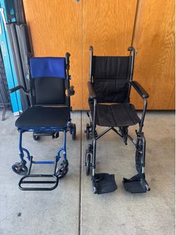 Both transport wheel chairs for $100
