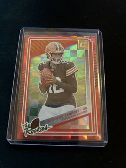 Shadeur Sanders rookie card