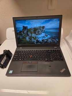 Lenovo ThinkPad t560 15.6 inch Widescreen 16 GB Ram Memory 256 GB SSD