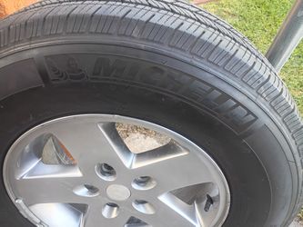 Micheline Tire With Rim Size 245 75 17
