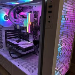 White Gaming Pc *needs Motherboard Replaced*