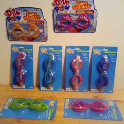 Swim Goggles In  Fun Colors  $3 Each