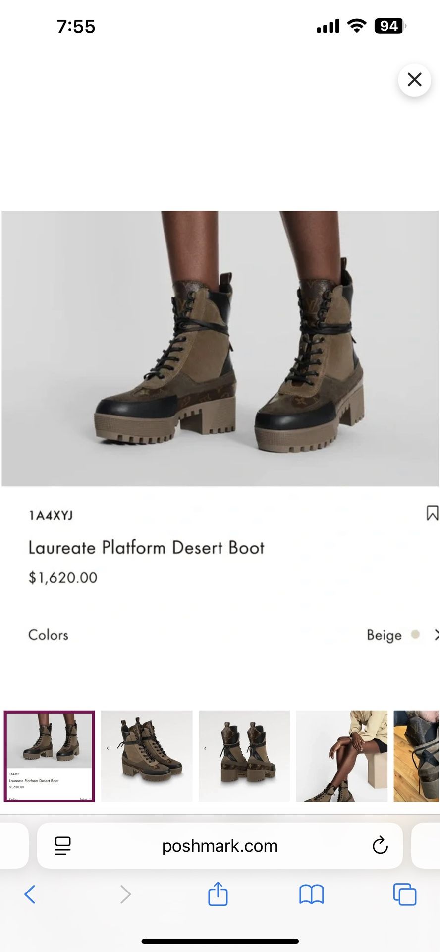 Louis Vuitton 37 1/2