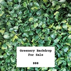 Greenery/ Artificial Greenery/ Backdrop
