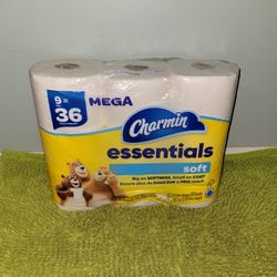 9 Rolls Toilet Paper Soft