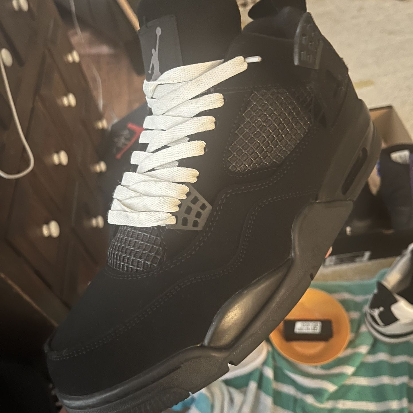 Nike Air Jordan 4 Black Cat Size 12 for Sale in Lancaster, PA