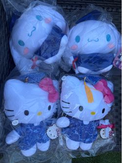 Hello Kitty & Cinnamonroll Graduation Plush Plushies