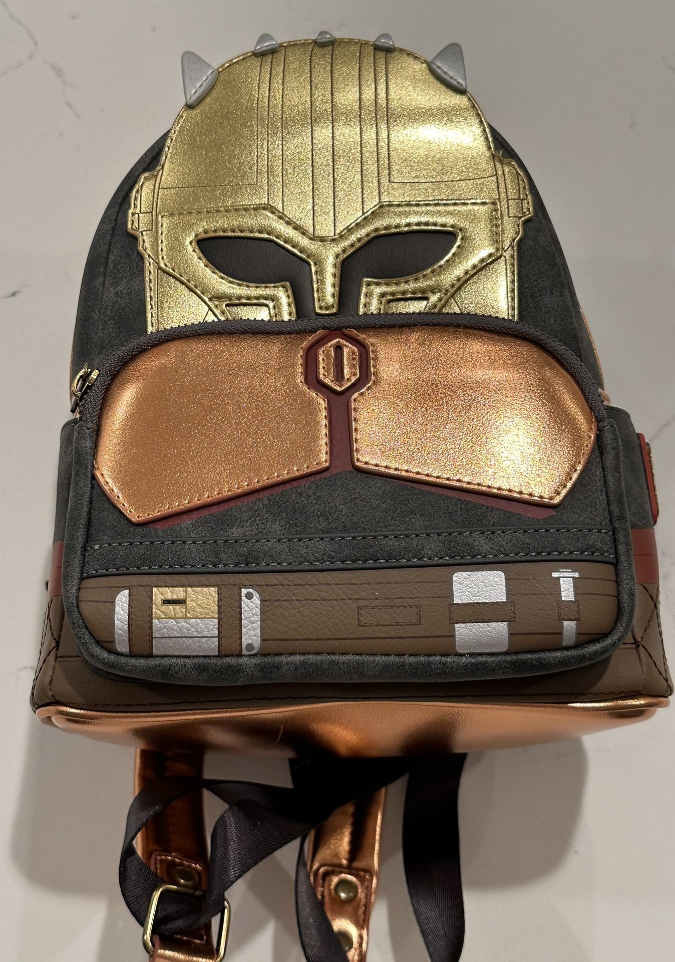 2023 Loungefly Star Wars Celebration - Mandalorian - Armorer Backpack with Tag