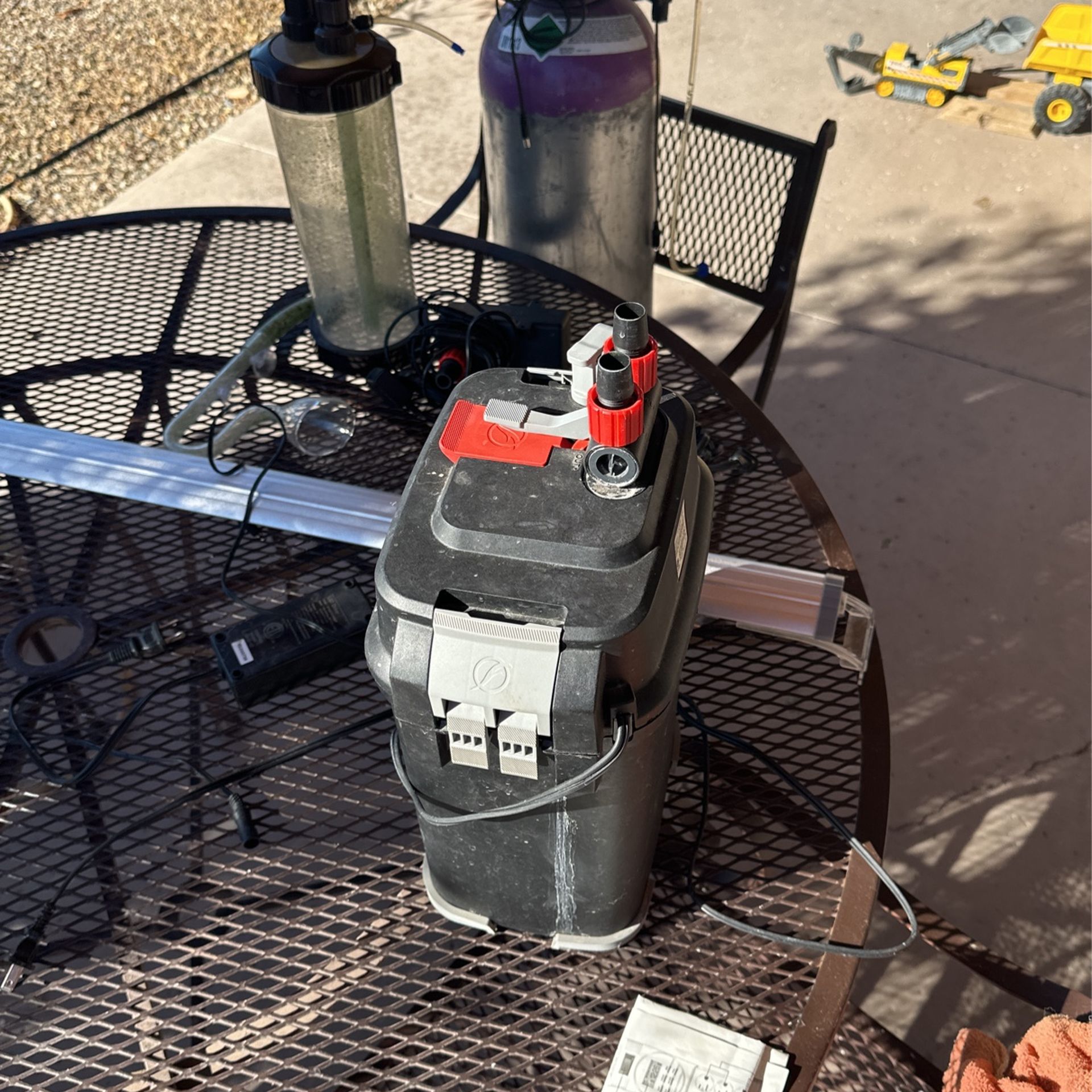 Planted Tank Filter CO2 Inline Aquarium Heater UV Sterilizer