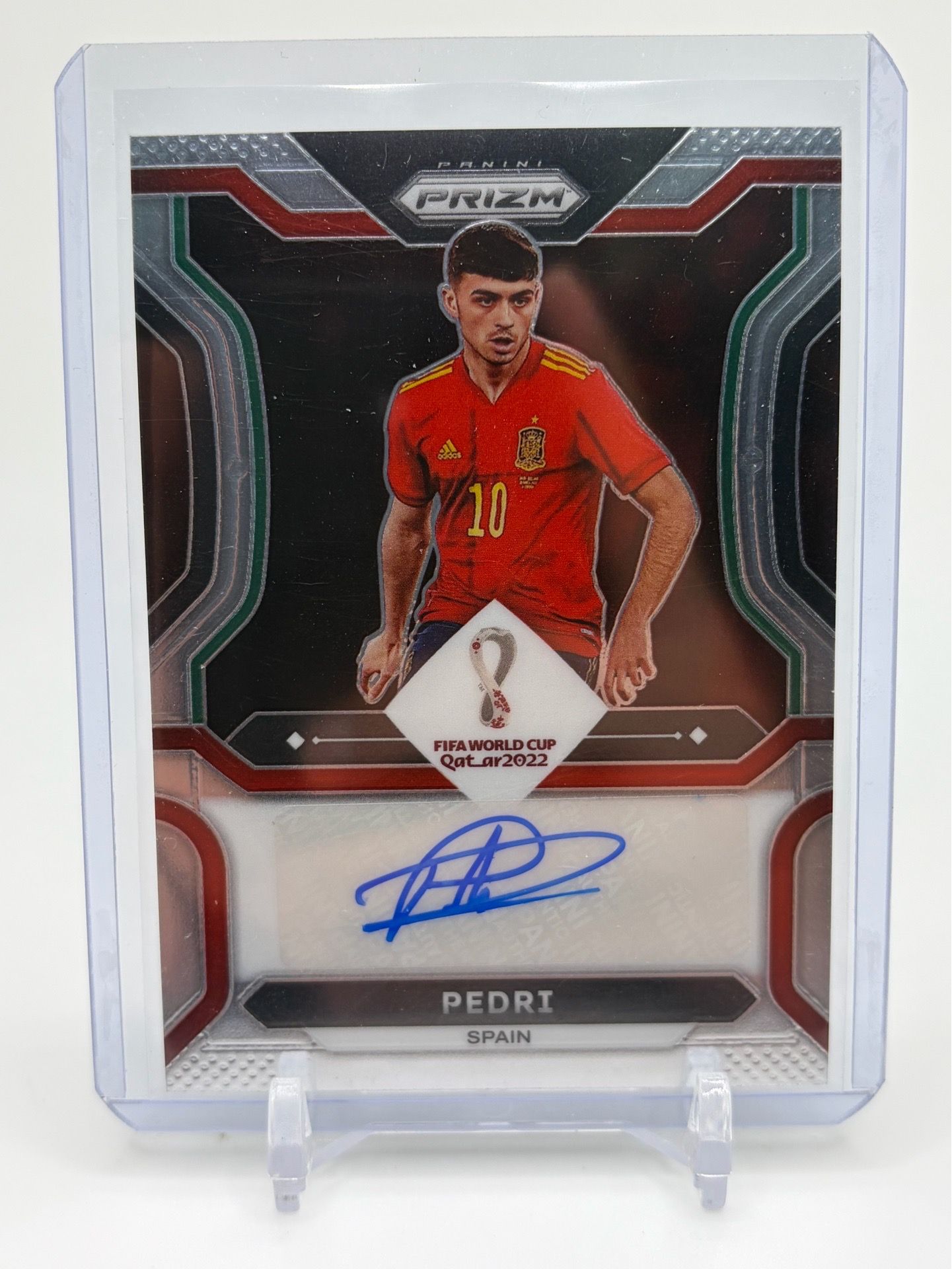 2022 Prizm World Cup Pedri Auto