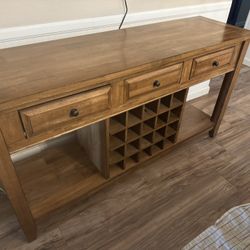 Buffet Sideboard With Wine Storage 