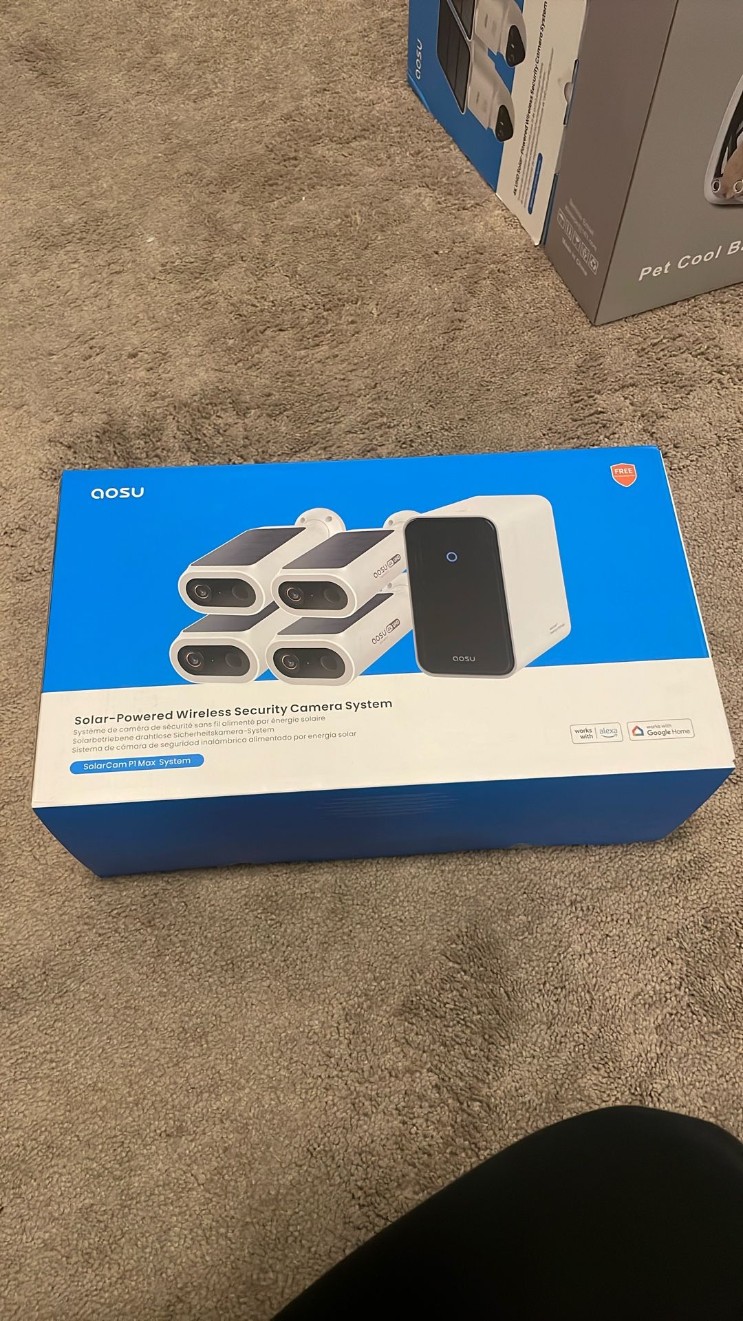 Solar Powered Wireless Security Camera System