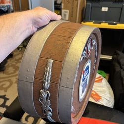 Pabst Blue Ribbon Barrel Decor