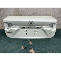 2020 2021 2022 2023 2024 2025 TOYOTA COROLLA TRUNK OEM USED