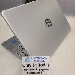 HP-15.6in Laptop 15-DY0701DS Intel Celeron N4020 4GB RAM,  128GB SSD (New In Box)$279