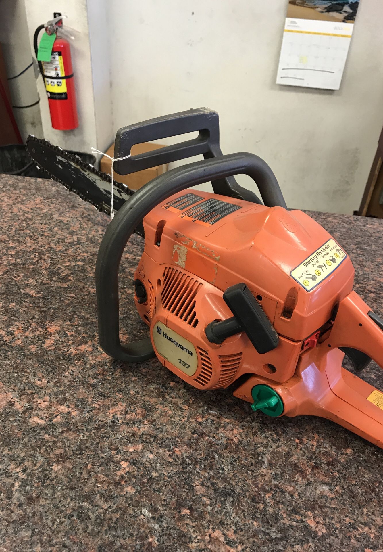 Husqvarna chainsaw