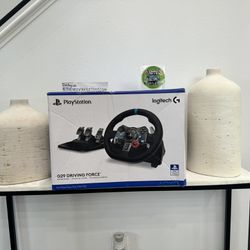 PlayStation Logitech G29 Driving Force Racing Wheel And Floor Pedals