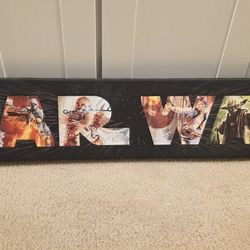 Star Wars wall decor 