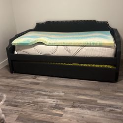 Twin size trundle color grey