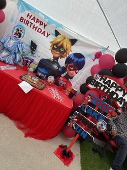 Happy Birthday Banner And Stand