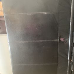 Full Size Leather Bed