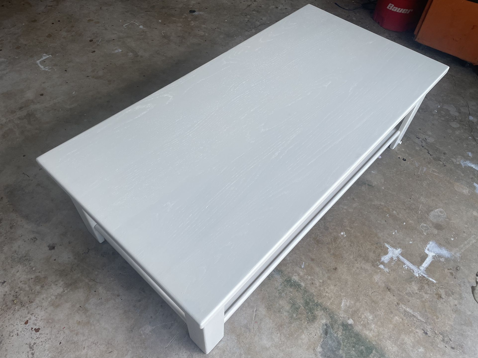 White Wooden Coffee Table