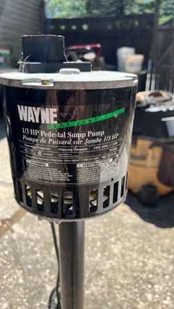 Wayne 1/3 HP Pedestal Sump Pump