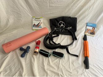 Pilates and yoga set