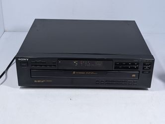 Sony CDP-C345 CD Changer 5 Compact Disc Player No Remote