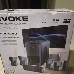Evoke 5.1 home theater system 1500 Watt 