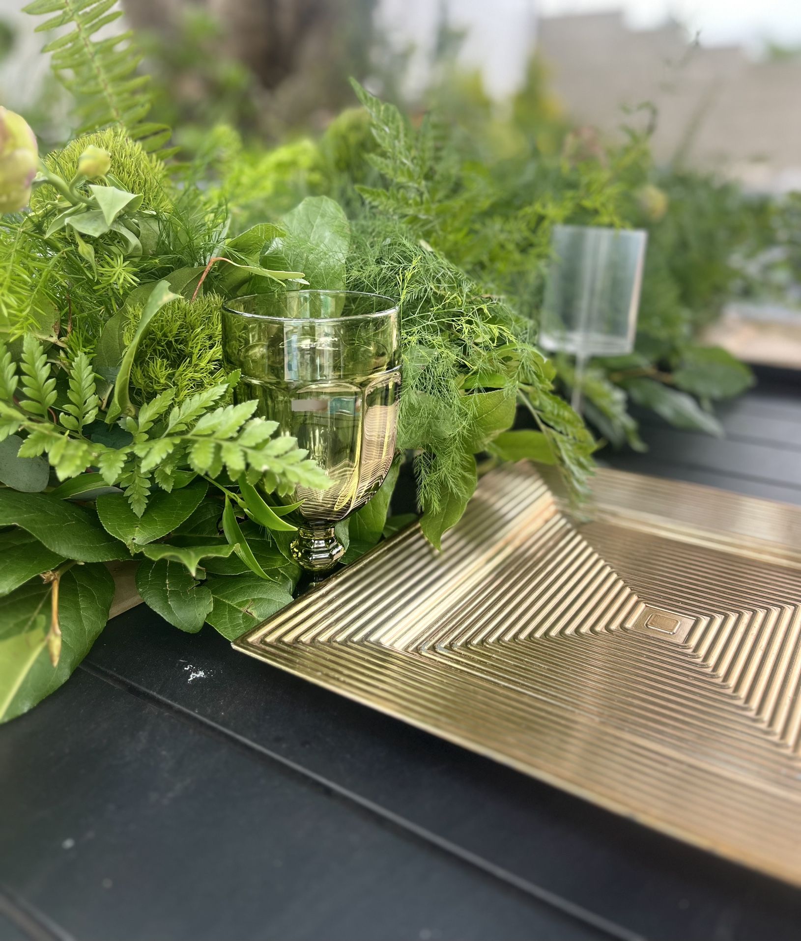 Greenery Table Runner