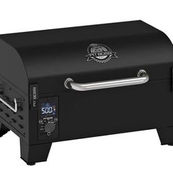 Pit Boss Pro Series 256-Sq. in Black Portable Wood pellet Grill/ Smoker