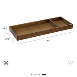 *Brand New* Universal Wide Removable Changing Tray in  Walnut