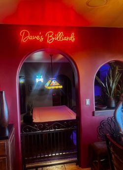 Custom Neon Type Sign