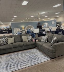 Sofa and loveseat