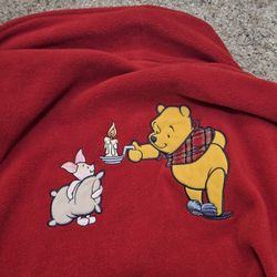 Vintage Winnie The Pooh Embroidered Robe Size Unisex L/XL