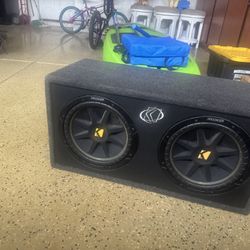 New 2 12s Kicker Comps