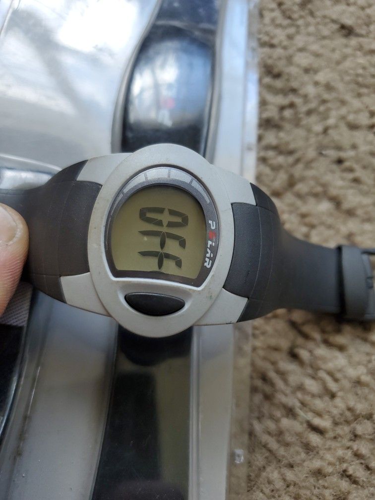 Polar Heart Rate Monitor Transmitter And Watch Receiver