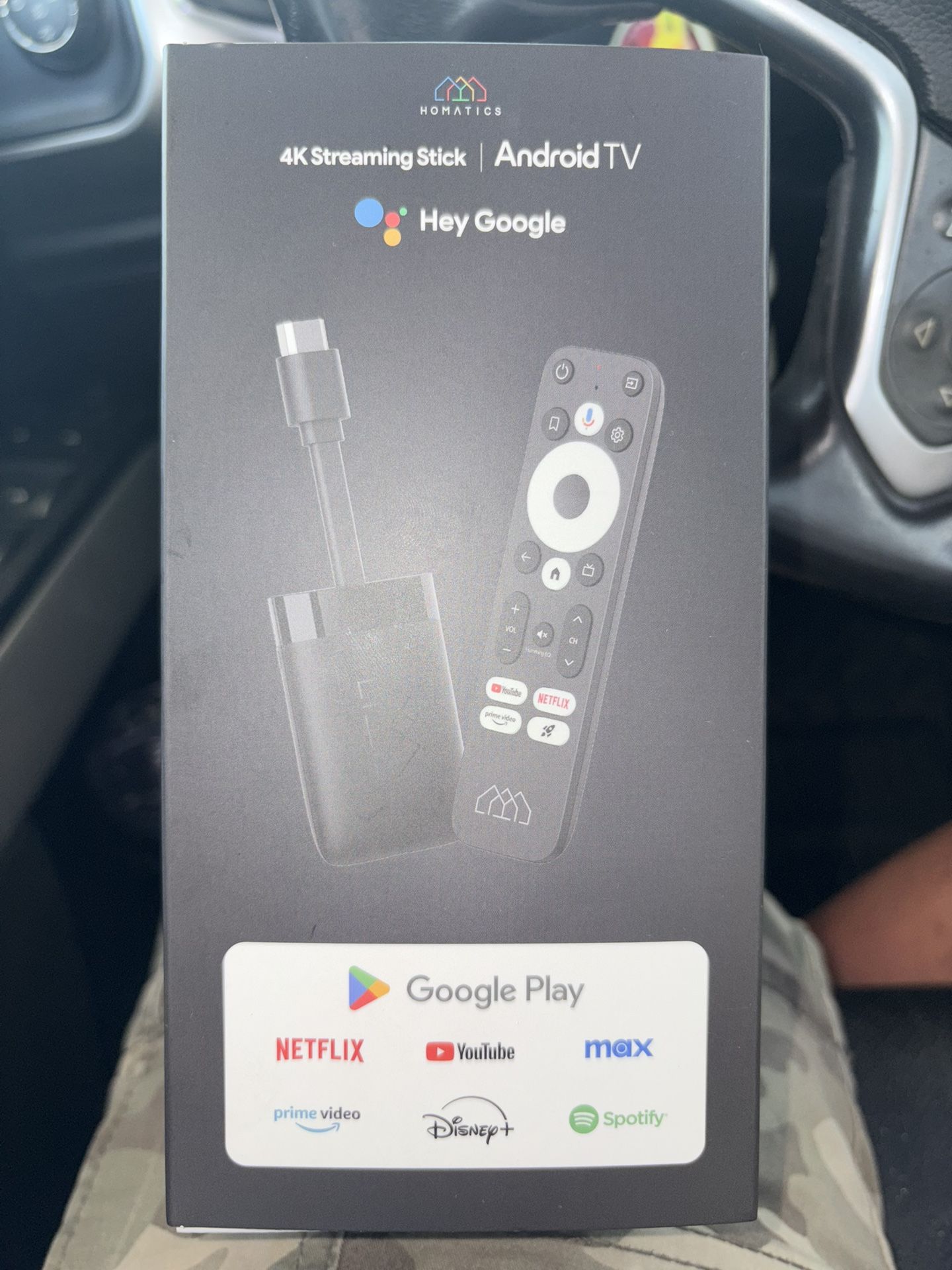 AndroidTV /Hey Google / 4K Streaming stick