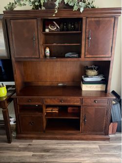 Cabinet and hutch