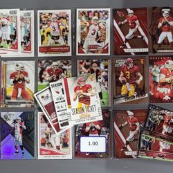 🏈 21 Card (18 Different) QB Carson Palmer Cards