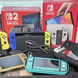 Holiday Sale! Gift Ready Nintendo Switch, Switch OLED, Switch Lite, Switch 2 - Prices Vary By Model