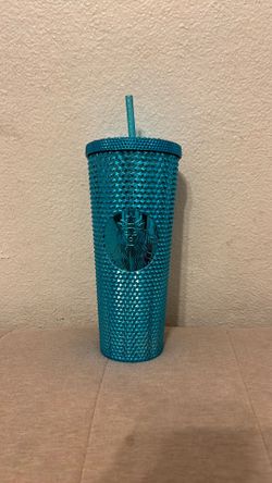 Mermaid blue Starbucks cup