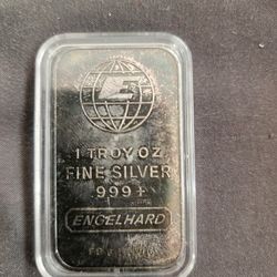 ENGELHARD 1oz Silver Bar