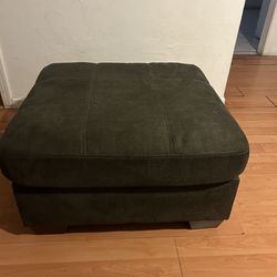 Oversized Ashley furniture ottoman  17 inches tall 32 inches long 32 inches wide