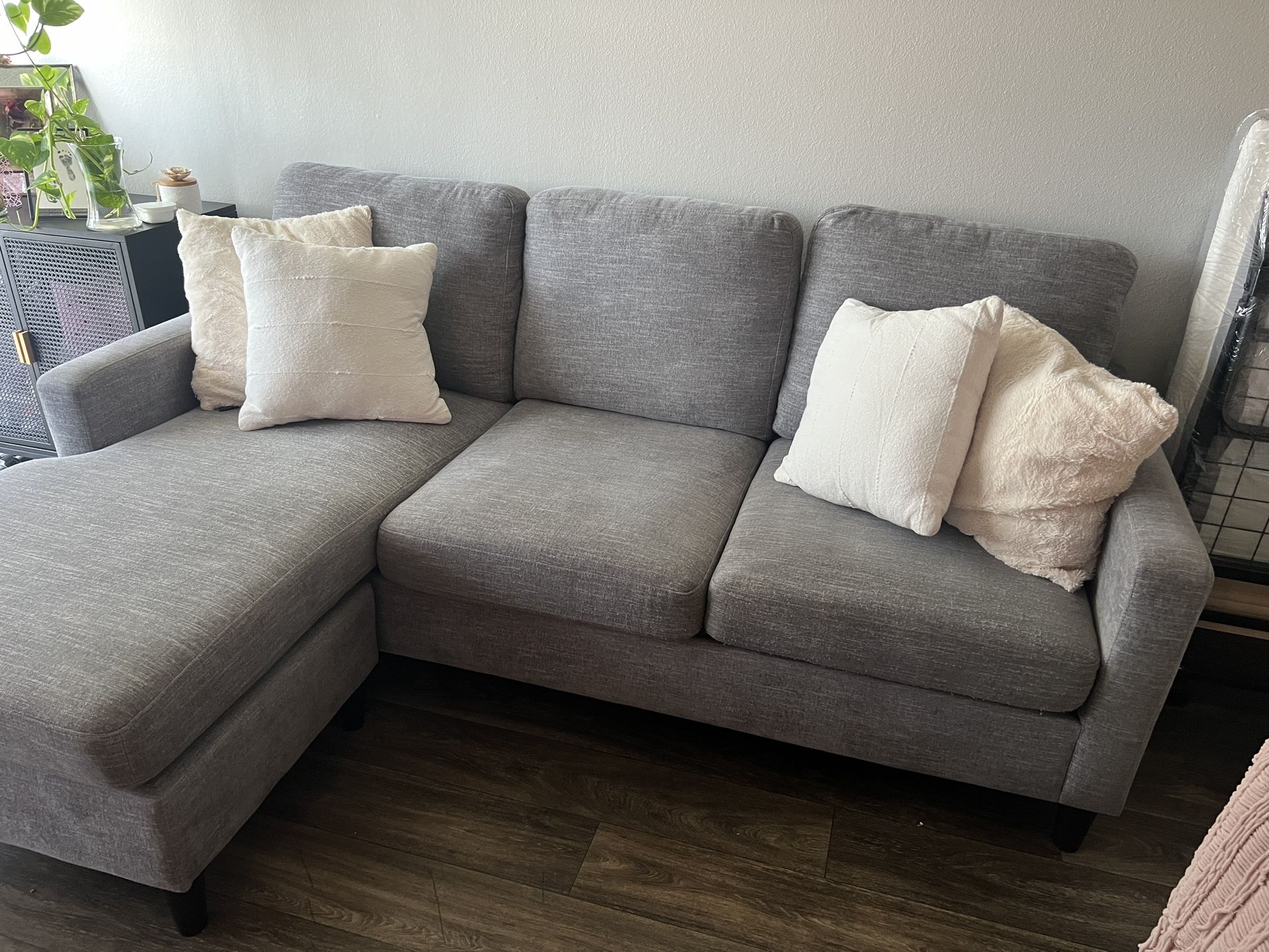 Gray Couch - Needs To Be Gone ASAP!
