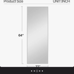 Wayfair Silver Mirror - Used