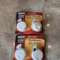 First Alert Smoke Detectors $10 Each Set