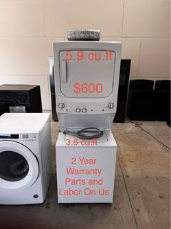 Washer And Dryer Stackable GE